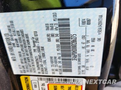 Zdjęcie 12 z 12 samochodu: 2019 FORD FUSION SE VIN:3FA6P0HD0KR286275 - miniatura