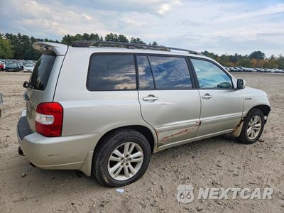 Trzecie zdjęcie samochodu z tyłu: 2006 TOYOTA HIGHLANDER HYBRID VIN:JTEEW21AX60033227 - miniatura