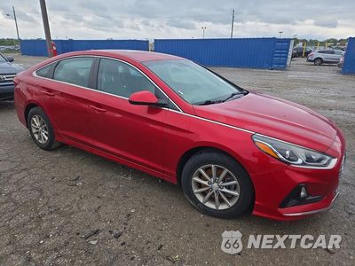 Czwarte zdjęcie samochodu z boku: 2018 HYUNDAI SONATA SE VIN:5NPE24AF2JH633596 - miniatura