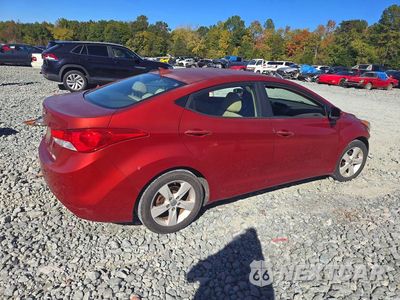 Trzecie zdjęcie samochodu z tyłu: 2013 HYUNDAI ELANTRA GLS VIN:KMHDH4AE3DU494425 - miniatura