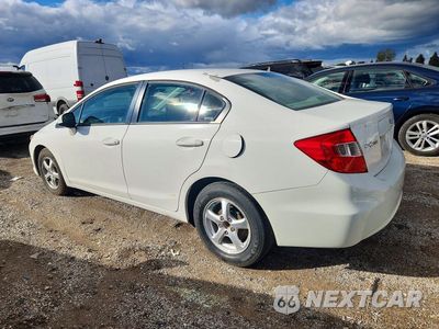 Drugie zdjęcie samochodu z przodu: 2012 HONDA CIVIC NATURAL GAS VIN:19XFB5F57CE000299 - miniatura