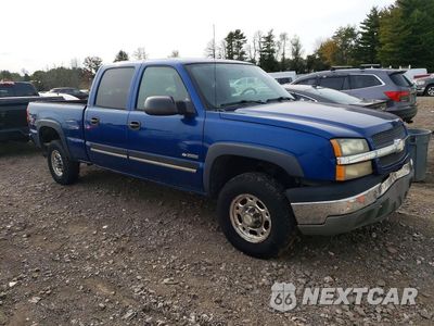 Czwarte zdjęcie samochodu z boku: 2004 CHEVROLET SILVERADO K2500 VIN:1GCGK23U94F105416 - miniatura