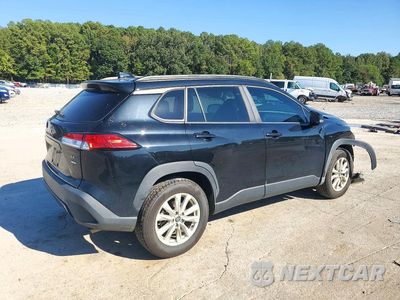 Trzecie zdjęcie samochodu z tyłu: 2022 TOYOTA COROLLA CROSS LE VIN:7MUCAABG8NV019769 - miniatura