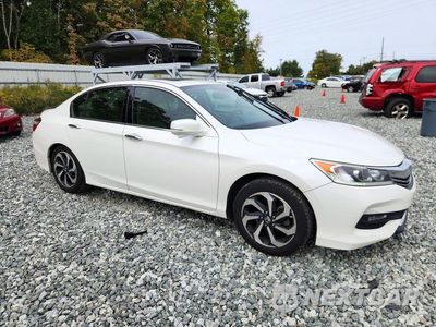 Czwarte zdjęcie samochodu z boku: 2017 HONDA ACCORD EXL VIN:1HGCR3F86HA002425 - miniatura