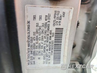 Zdjęcie 12 z 12 samochodu: 2003 TOYOTA TACOMA DELUXE VIN:5TEHN72N23Z219231 - miniatura