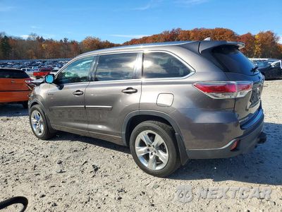 Drugie zdjęcie samochodu z przodu: 2015 TOYOTA HIGHLANDER HYBRID LIMITED PLATINUM VIN:5TDDCRFH7FS011299 - miniatura