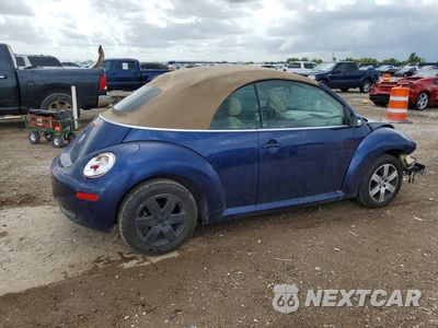Trzecie zdjęcie samochodu z tyłu: 2006 VOLKSWAGEN NEW BEETLE CONVERTIBLE OPTION PACKAGE 1 VIN:3VWRF31Y16M310768 - miniatura