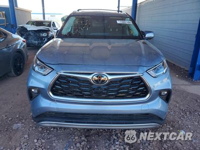Piąte zdjęcie samochodu w środku: 2023 TOYOTA HIGHLANDER PLATINUM VIN:5TDKDRAH1PS039791 - miniatura