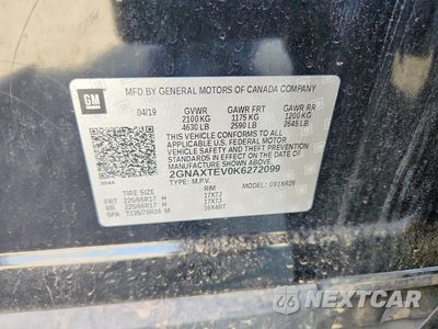 Zdjęcie 14 z 14 samochodu: 2019 CHEVROLET EQUINOX LT VIN:2GNAXTEV0K6272099 - miniatura