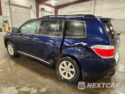 Drugie zdjęcie samochodu z przodu: 2012 TOYOTA HIGHLANDER SE VIN:5TDBK3EH2CS142760 - miniatura