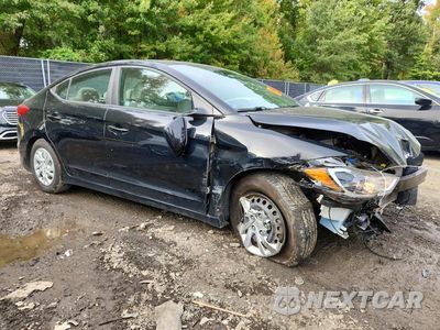 Czwarte zdjęcie samochodu z boku: 2017 HYUNDAI ELANTRA SE VIN:KMHD74LF3HU090331 - miniatura
