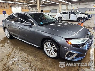 Czwarte zdjęcie samochodu z boku: 2021 AUDI A4 PREMIUM 45 VIN:WAUDAAF47MA028812 - miniatura