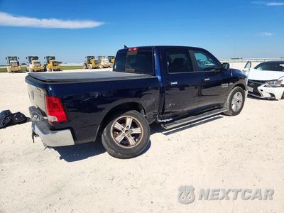 Trzecie zdjęcie samochodu z tyłu: 2014 RAM 1500 SLT VIN:1C6RR6LT4ES154493 - miniatura