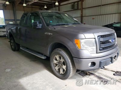 Czwarte zdjęcie samochodu z boku: 2013 FORD F150 SUPER CAB VIN:1FTFX1EF0DKF91580 - miniatura