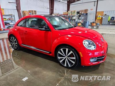 Czwarte zdjęcie samochodu z boku: 2013 VOLKSWAGEN BEETLE TURBO VIN:3VWV67AT1DM613573 - miniatura