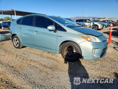 Czwarte zdjęcie samochodu z boku: 2013 TOYOTA PRIUS TWO VIN:JTDKN3DU8D1717934 - miniatura
