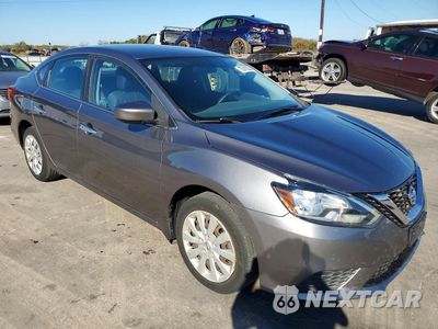 Czwarte zdjęcie samochodu z boku: 2017 NISSAN SENTRA SV VIN:3N1AB7AP0HY303870 - miniatura