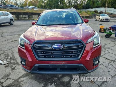 Piąte zdjęcie samochodu w środku: 2022 SUBARU FORESTER PREMIUM VIN:JF2SKAEC2NH413799 - miniatura