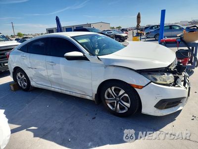 Czwarte zdjęcie samochodu z boku: 2016 HONDA CIVIC LX VIN:19XFC2F5XGE065634 - miniatura