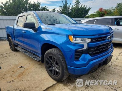 Czwarte zdjęcie samochodu z boku: 2022 CHEVROLET SILVERADO K1500 RST VIN:1GCUDEEDXNZ616113 - miniatura