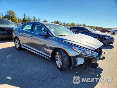 Czwarte zdjęcie samochodu z boku: 2018 HYUNDAI SONATA LIMITED VIN:5NPE34AF5JH644069 - miniatura