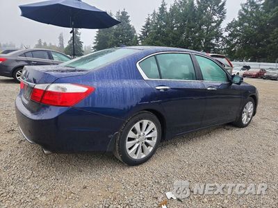 Trzecie zdjęcie samochodu z tyłu: 2013 HONDA ACCORD EXL VIN:1HGCR2F80DA158366 - miniatura