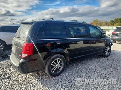 Trzecie zdjęcie samochodu z tyłu: 2014 DODGE GRAND CARAVAN SXT VIN:2C4RDGCG7ER465515 - miniatura
