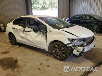 Czwarte zdjęcie samochodu z boku: 2014 HONDA CIVIC EX VIN:19XFB2F87EE007801 - miniatura