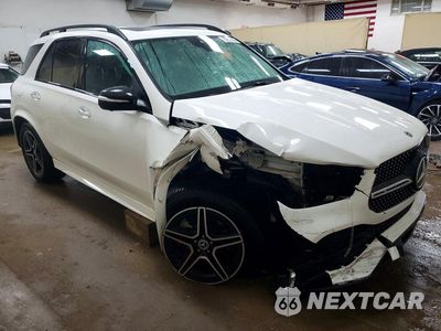 Czwarte zdjęcie samochodu z boku: 2021 MERCEDES-BENZ GLE 350 4MATIC VIN:4JGFB4KB0MA317816 - miniatura