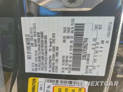 Zdjęcie 12 z 12 samochodu: 2018 LINCOLN MKZ SELECT VIN:3LN6L5C93JR627944 - miniatura