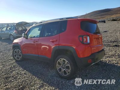 Drugie zdjęcie samochodu z przodu: 2016 JEEP RENEGADE LIMITED VIN:ZACCJBDT2GPC61306 - miniatura