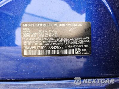 Zdjęcie 12 z 12 samochodu: 2020 BMW M340I VIN:3MW5U7J09L8B42923 - miniatura