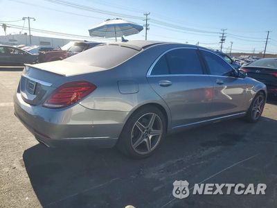Trzecie zdjęcie samochodu z tyłu: 2015 MERCEDES-BENZ S 550 VIN:WDDUG8CB3FA110557 - miniatura