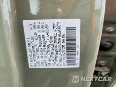 Zdjęcie 14 z 14 samochodu: 2026 HONDA PASSPORT TRAILSPORT ELITE VIN:5FNYF9H82TB012267 - miniatura
