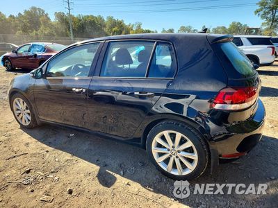 Drugie zdjęcie samochodu z przodu: 2014 VOLKSWAGEN GOLF VIN:WVWNM7AJ4EW010741 - miniatura