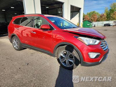 Czwarte zdjęcie samochodu z boku: 2016 HYUNDAI SANTA FE SE VIN:KM8SM4HF1GU143115 - miniatura