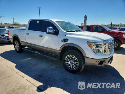 Czwarte zdjęcie samochodu z boku: 2016 NISSAN TITAN XD PLATINUM RESERVE VIN:1N6BA1F47GN509714 - miniatura