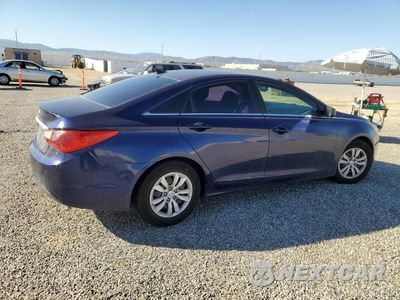 Trzecie zdjęcie samochodu z tyłu: 2012 HYUNDAI SONATA GLS VIN:5NPEB4AC6CH380887 - miniatura