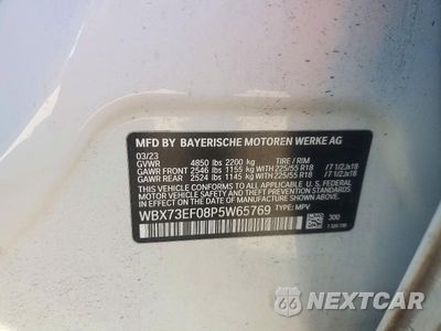 Zdjęcie 13 z 13 samochodu: 2023 BMW X1 XDRIVE28I VIN:WBX73EF08P5W65769 - miniatura
