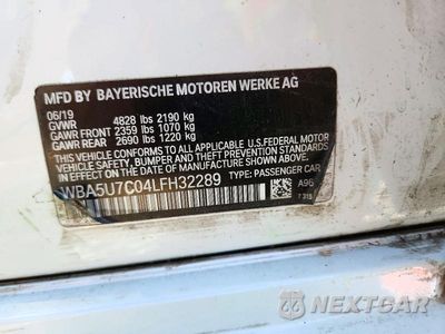 Zdjęcie 13 z 13 samochodu: 2020 BMW M340I VIN:WBA5U7C04LFH32289 - miniatura