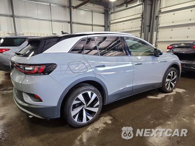 Trzecie zdjęcie samochodu z tyłu: 2021 VOLKSWAGEN ID.4 PRO S VIN:WVGUNPE25MP065019 - miniatura