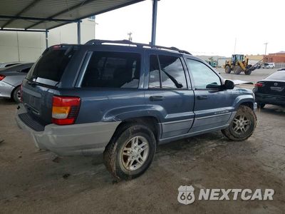 Trzecie zdjęcie samochodu z tyłu: 2002 JEEP GRAND CHEROKEE LAREDO VIN:1J4GW48S12C315203 - miniatura