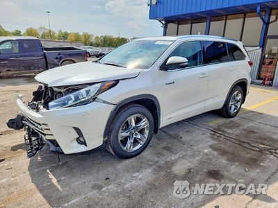2019 TOYOTA HIGHLANDER HYBRID LIMITED PLATINUM 5TDDGRFH0KS071472 - główne zdjęcie licytacji z USA - miniatura