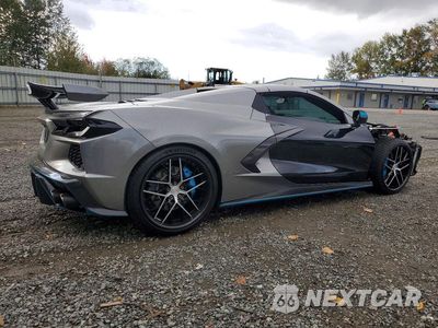 Trzecie zdjęcie samochodu z tyłu: 2023 CHEVROLET CORVETTE STINGRAY 3LT VIN:1G1YC3D43P5500037 - miniatura