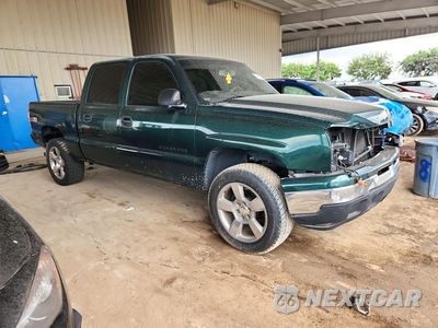 Czwarte zdjęcie samochodu z boku: 2007 CHEVROLET SILVERADO C1500 CLASSIC CREW CAB VIN:2GCEC13V871142556 - miniatura