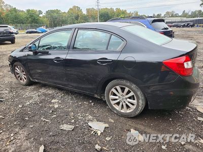 Drugie zdjęcie samochodu z przodu: 2012 HONDA CIVIC EX VIN:2HGFB2F83CH500670 - miniatura