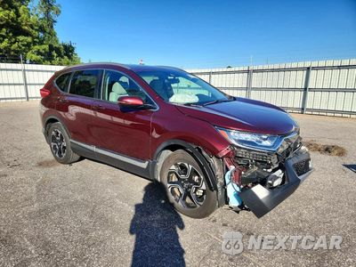 Czwarte zdjęcie samochodu z boku: 2017 HONDA CR-V TOURING VIN:2HKRW1H97HH511654 - miniatura
