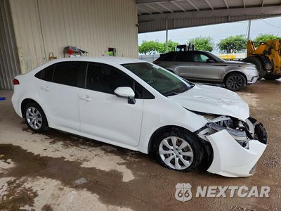 Czwarte zdjęcie samochodu z boku: 2020 TOYOTA COROLLA LE VIN:JTDEPRAE9LJ106185 - miniatura