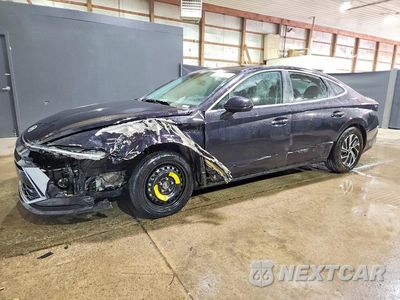 2026 HYUNDAI SONATA HYBRID BLUE KMHL24JJ0TA175378 - główne zdjęcie licytacji z USA - miniatura