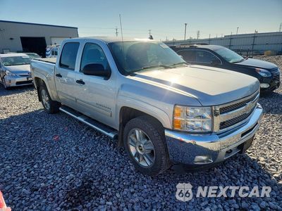 Czwarte zdjęcie samochodu z boku: 2013 CHEVROLET SILVERADO K1500 LT VIN:3GCPKSE77DG285128 - miniatura